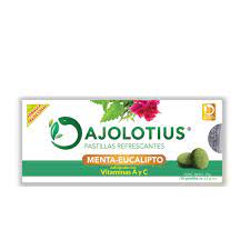 AJOLOTIUS PASTILLAS REFRESCANTES 25G C/10 PASTILLAS