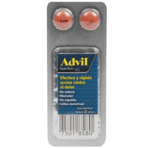 ADVIL 200MG C/CAJA DE 2 PASTILLAS