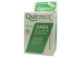 GASAS ESTERILIZADAS QUIRMEX 10X10CM C/ PIEZA