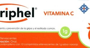 ADRIPHEL VITAMINA C 1G TUBO CON 10 COMP EFERV