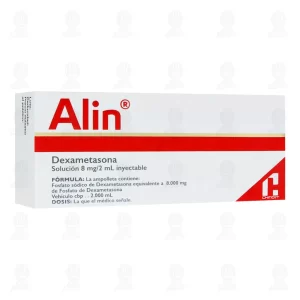 ALIN SOLUCION INYECTABLE 8 MG/2 ML 1 AMP DE 2 ML