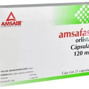 AMSAFAST 120 MG C/ 21 CAPSULAS