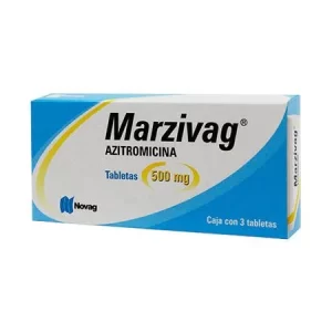 MARZIVAG 500MG C/3TAB