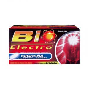 BIO ELECTRO C/24 TAB 250MG/250MG/65MG
