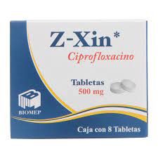 Z-XIN* 500 MG C/8 TABLETAS