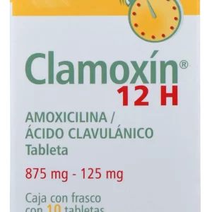 CLAMOXIN 12H 875MG-125MG FRASC/10TAB