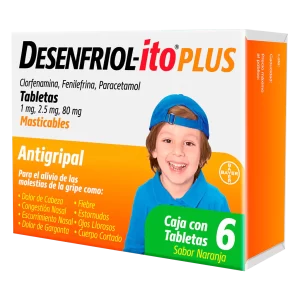 DESENFRIOL-ITO PLUS 24 TAB MASTICABLES