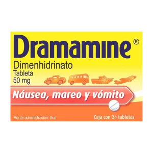 DRAMAMINE 50MG C/24TAB