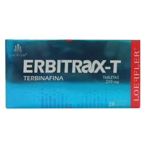ERBITRAX 250 MG C/28 TABLETAS