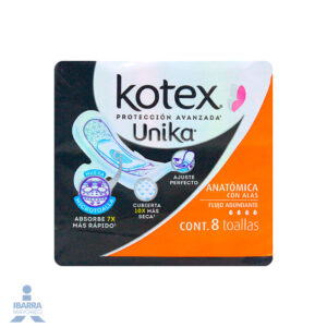 KOTEX UNIKA ANATOMICA CONT 8