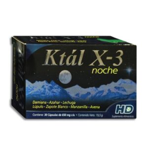 KTAL X-3 NOCHE C/30 CAPS