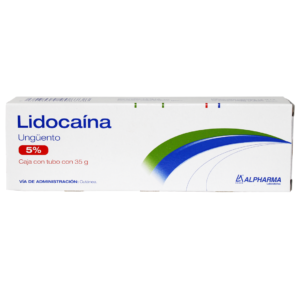 LIDOCAINA GIALPH UNGÜENTO 5% TUBO 35 MG