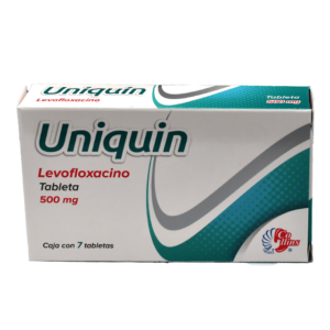 UNIQUIN 500 MG C/7 TAB