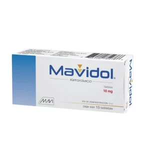 MAVIDOL KETOROLACO 10 MG 10 TABS