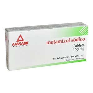 METAMIZOL SODICO 500 MG C/ 10 TABLETAS