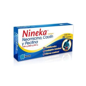 NINEKA 129MG/280MG/30MG C/20 TAB