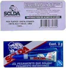 PEGAMENTO QUE SOLDA 3 G C/U