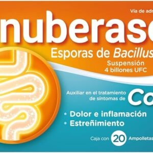 SINUBERASE 20 AMPOLLETAS