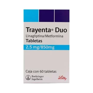 TRAYENTA DUO 2.5 MG/ 850 MG 60 TABLETAS