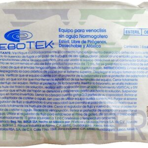 EQUIPO PARA VENOCLISIS SIN AGUJA NORMOGOTERO