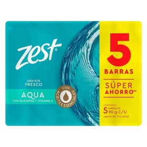 ZEST AQUA ACEITES C/BARRA 100 G