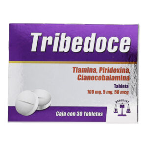 TRIBEDOCE 100MG,5MG,50MCG C/30TAB