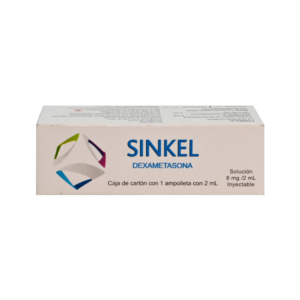 SINKEL DEXAMETASONA 8 MG / 2 ML INYECTABLE