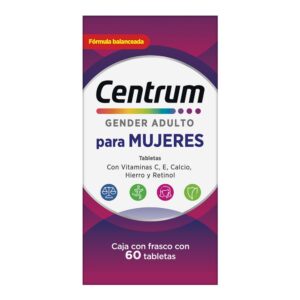 CENTRUM GENDER+50 MUJER TAB 60