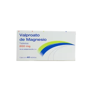 VALPROATO DE MAGNESIO 200MG C/40 TAB