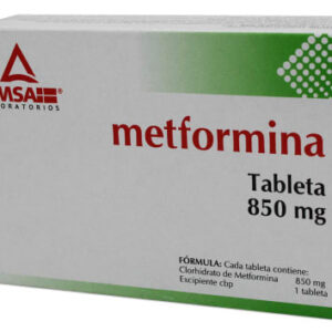 METFORMINA 850MG C/30TAB AMSA