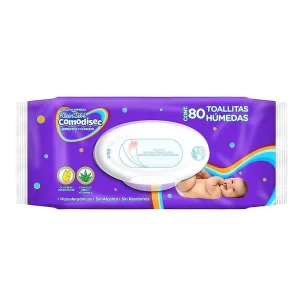 TOALLITAS HUMEDAS KLEEN BEBE COMODISEC C/80
