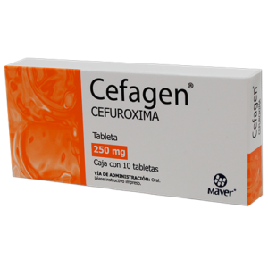 CEFUROXIMA 250MG 10 TAB