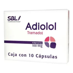 ADIOLOL TRAMADOL 100MG 10/CAP