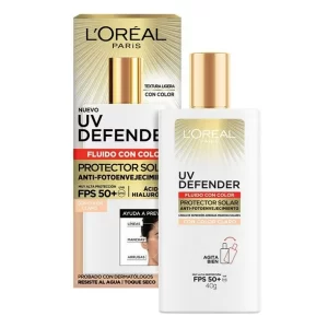 PROTECTOR SOLAR LOREAL UV DEFENDER ANTI-FOTOENVEJECIMIENTO 40G