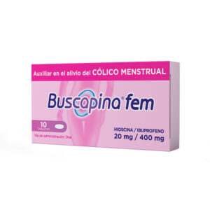 BUSCAPINA FEM 20/400MG TABLETA