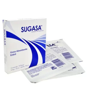 GASA ESTIRILIZADA SUGASA 10X10