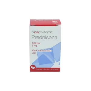 BE ADBANCE PREDNISONA 5MG C/20 TAB