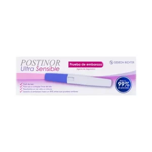 POSTINOR ULTRA SENSIBLE PRUEBA DE EMBARAZO 1PZA